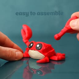 Charlie the Comfort Crab 3d model