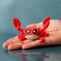 Charlie the Comfort Crab 3d model