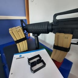 AIRSOFT M4, AR mag coupler 3d model