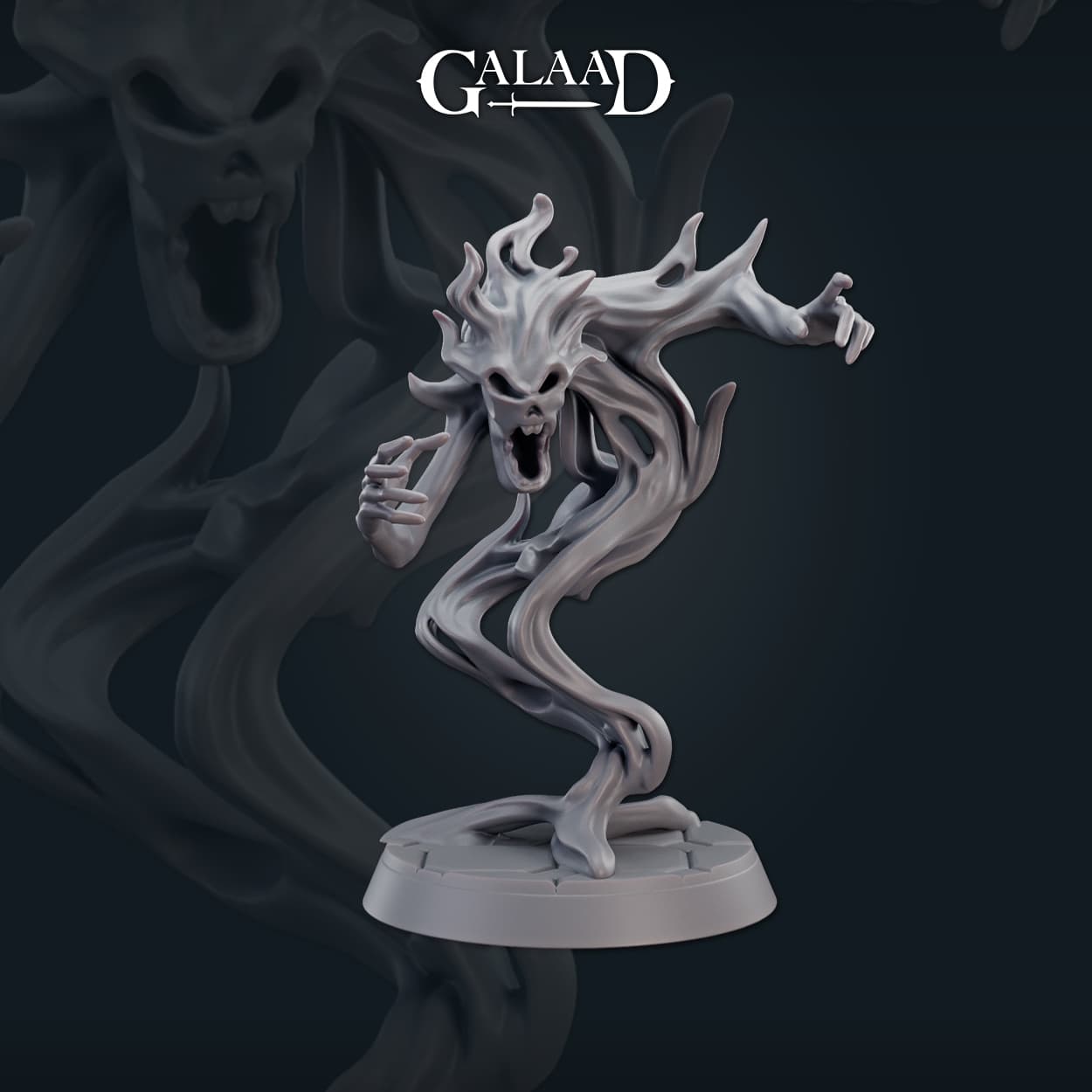 ghost castle 02 3d model