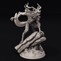 Were-Fox-Deer Mythical Hybrid Monster 3d model