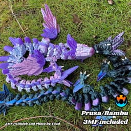 Axolotl Dragon 3d model