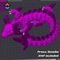 Axolotl Dragon 3d model