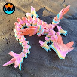 Axolotl Dragon 3d model