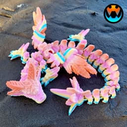 Axolotl Dragon 3d model