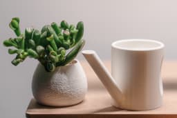 Little Watering Can Planter Set 3d model