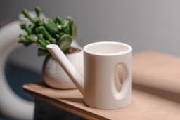 Little Watering Can Planter Set 3d model