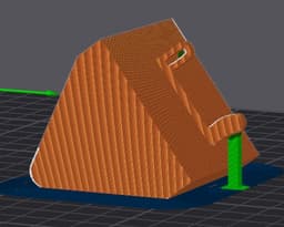LTT Screwdriver holder for standard pegboard 3d model