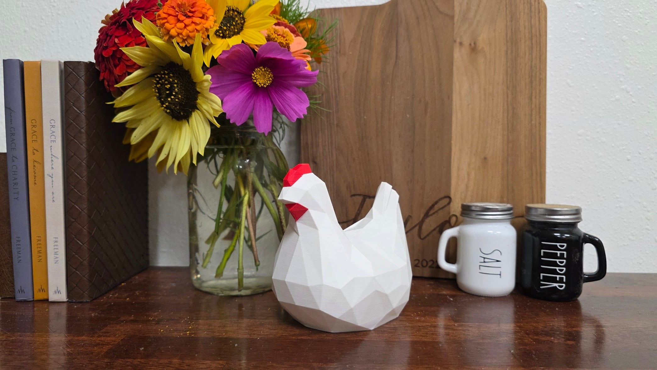 Modern Low-Poly Chicken 3d model