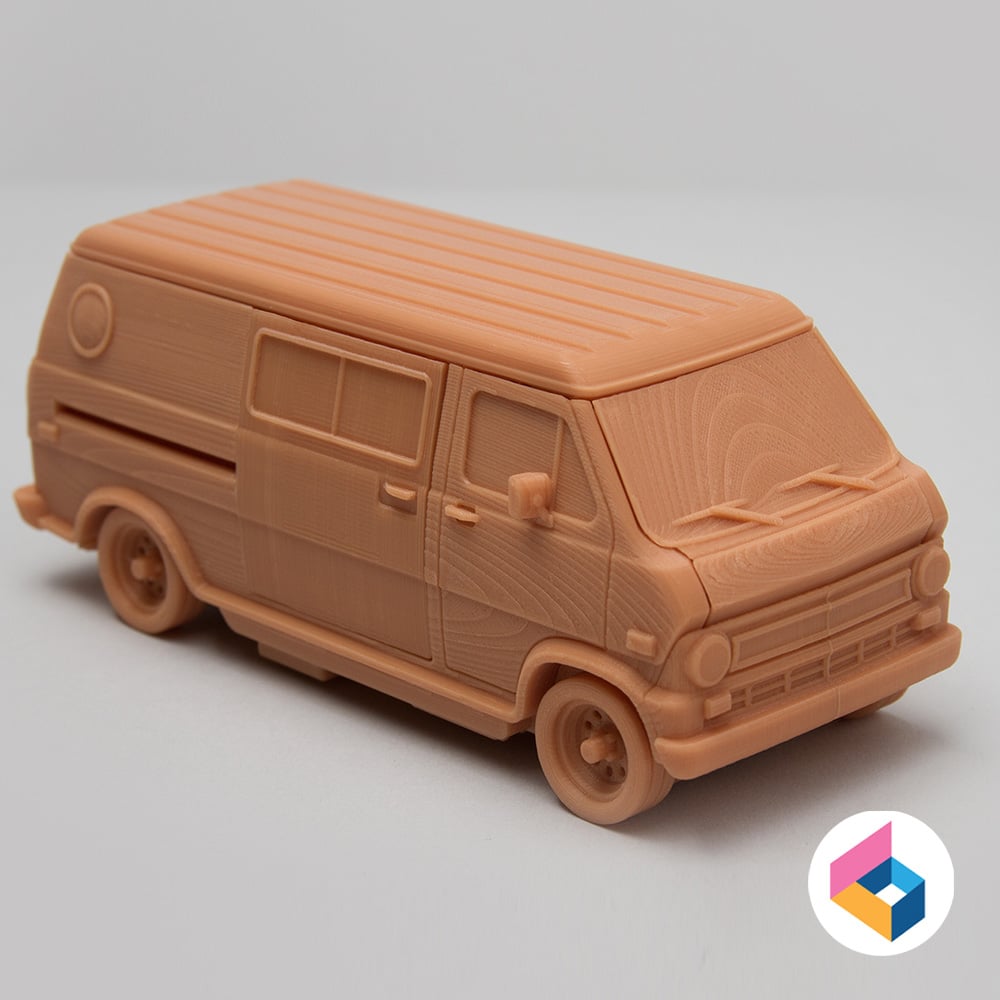 Foldable Van - Ford Econoline 3d model