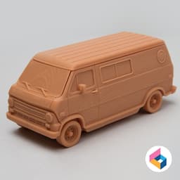 Foldable Van - Ford Econoline 3d model