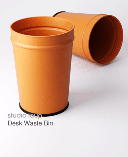 Desk Waste Bin 3d model