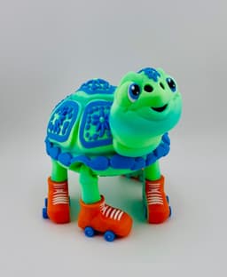 Turtle Roller Skate Flexi 3d model