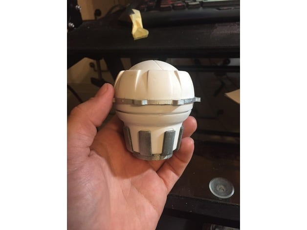 Westworld Control Unit Housing_Working Iris Box 3d model