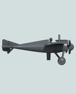 1:144 Morane-Saulner Type I 3d model