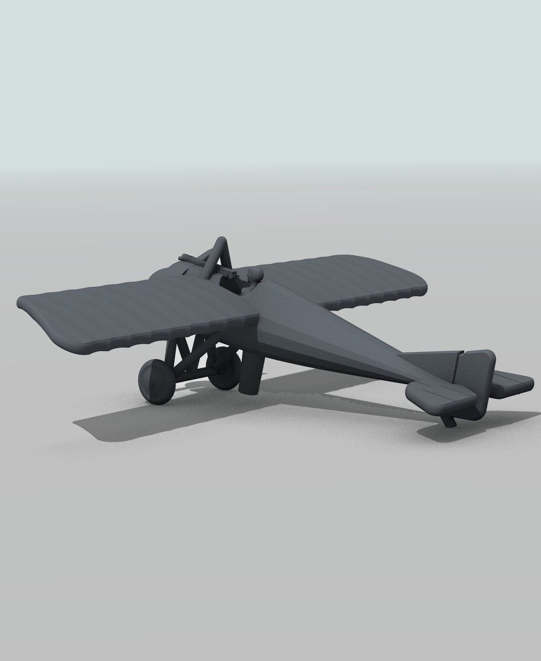 1:144 Morane-Saulner Type I 3d model