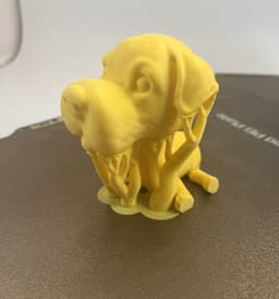 flexy big head dog 3d model