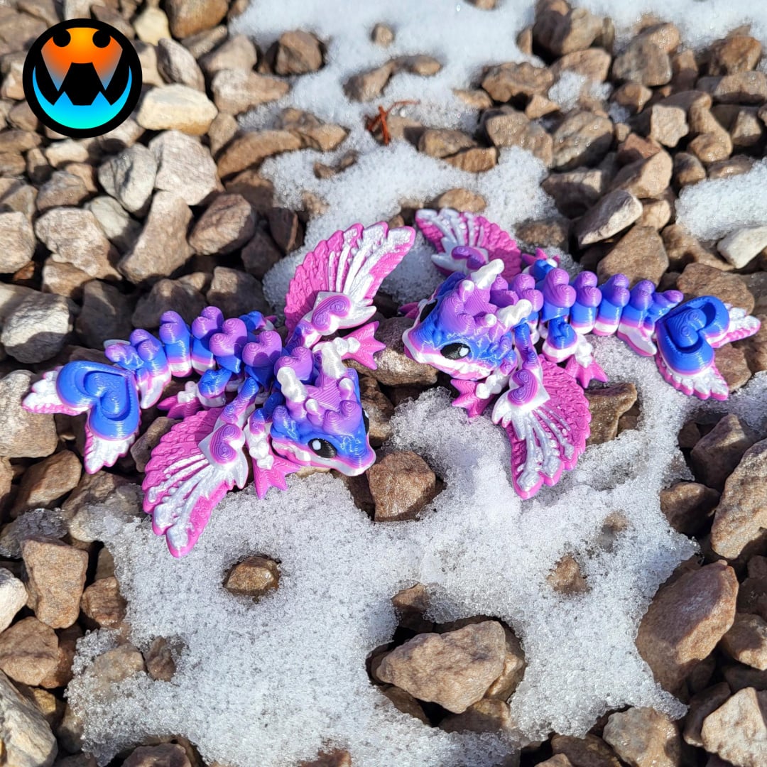 Tiny Heart Dragon 3d model
