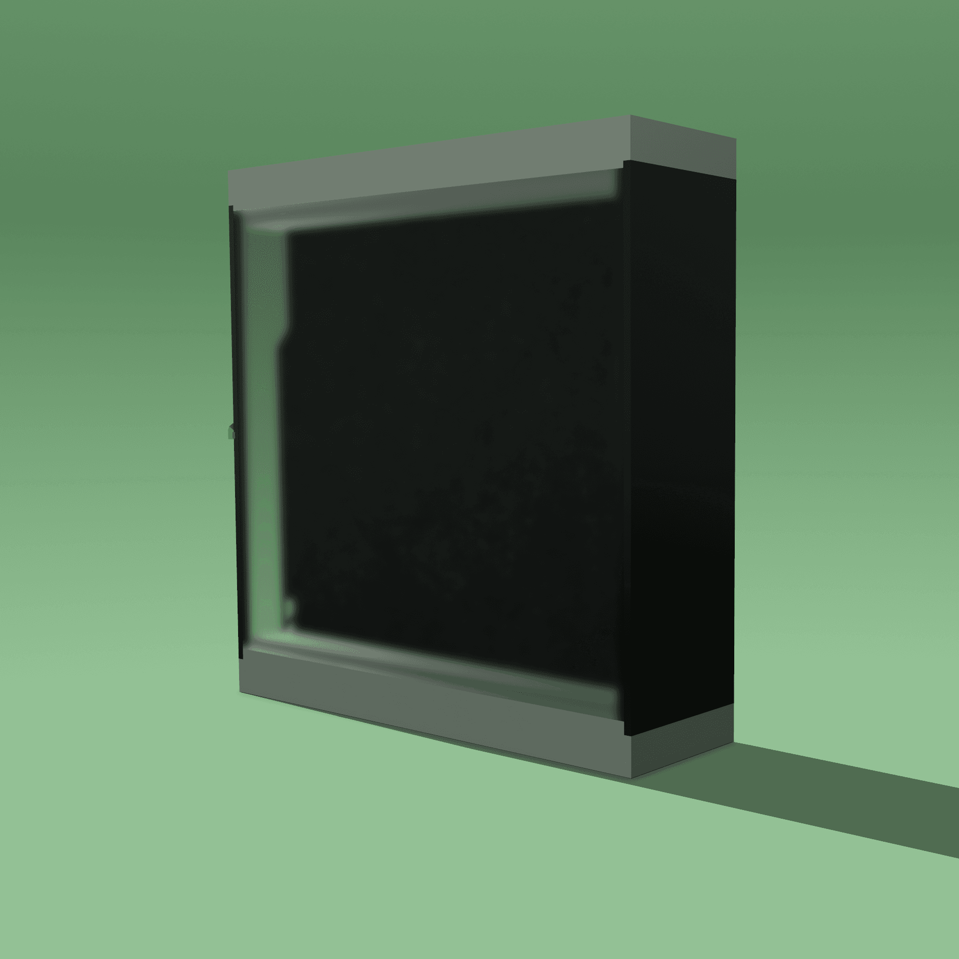 Bambu Lab P1P / X1 Build Plate Locker #ThangsBambuContest 3d model