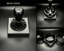 Module - Brush Stand (Works with Distributor and WDT tools) 3d model