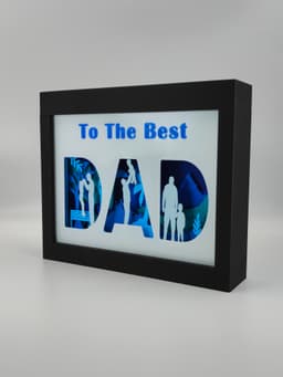 Father's Day Shadow Box 3d model