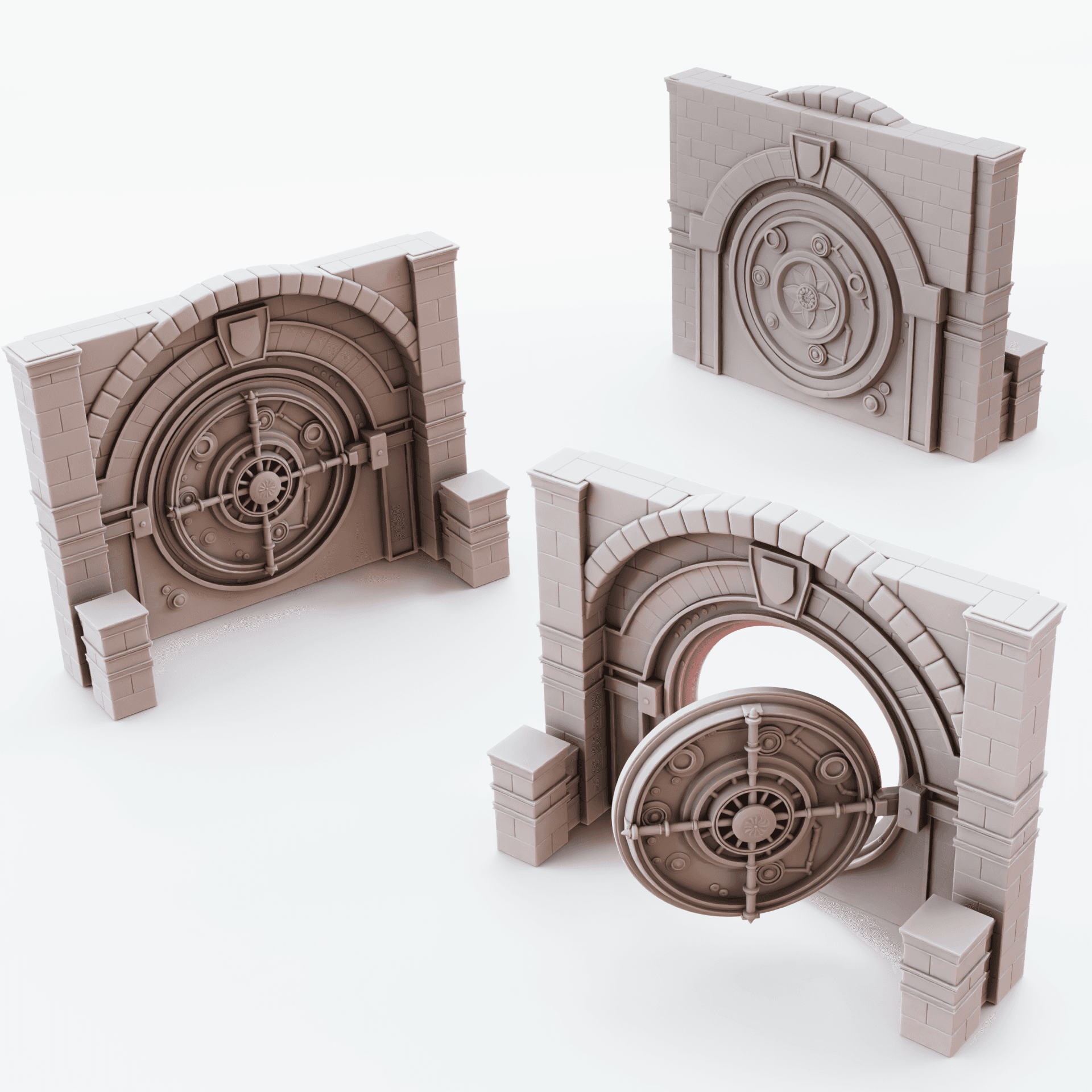 Bank Vault 3d model