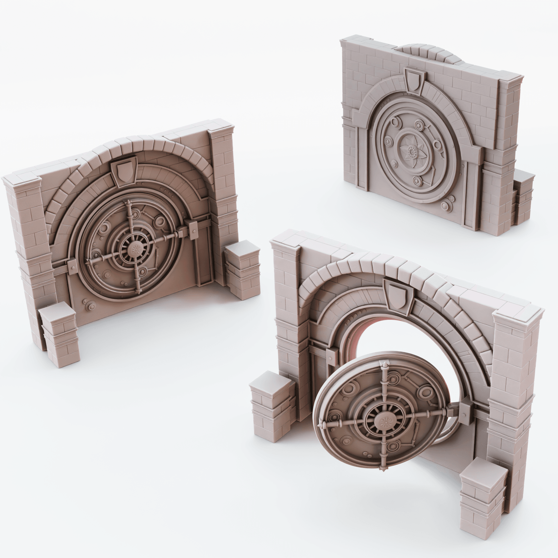 Bank Vault 3d model