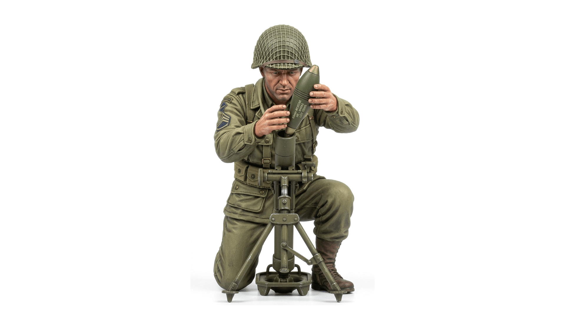 U.S. Army Rangers: Mortar gunner 3d model