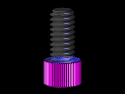 Vase_shattered.par - color image - 3d model
