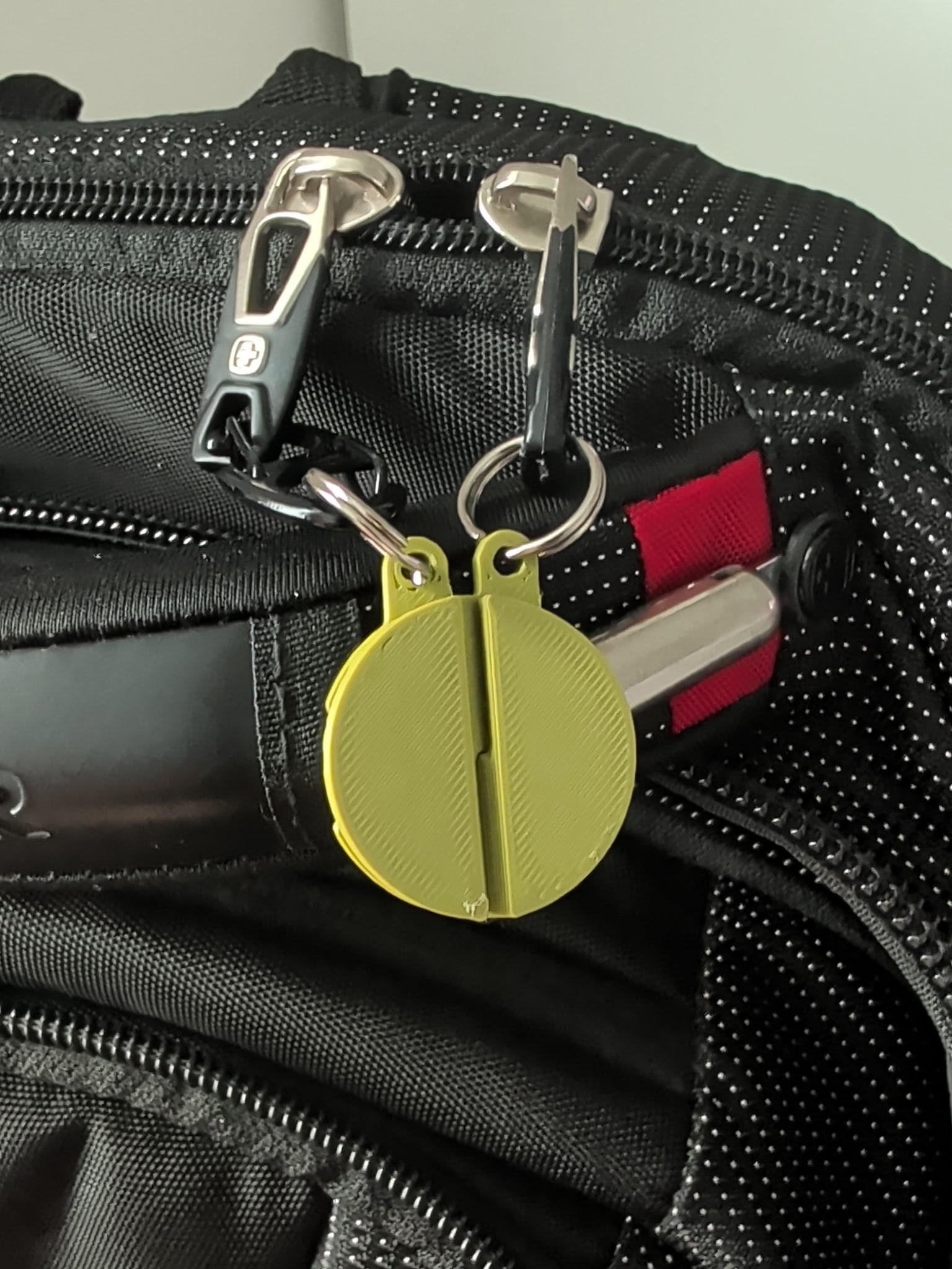 Zipper Clip - Security Lock 3d model