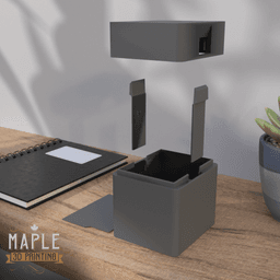 Snap Shut Deck Box - Basic Version 3d model