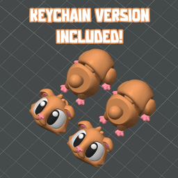 FREE flexi guinea pigs 3d model