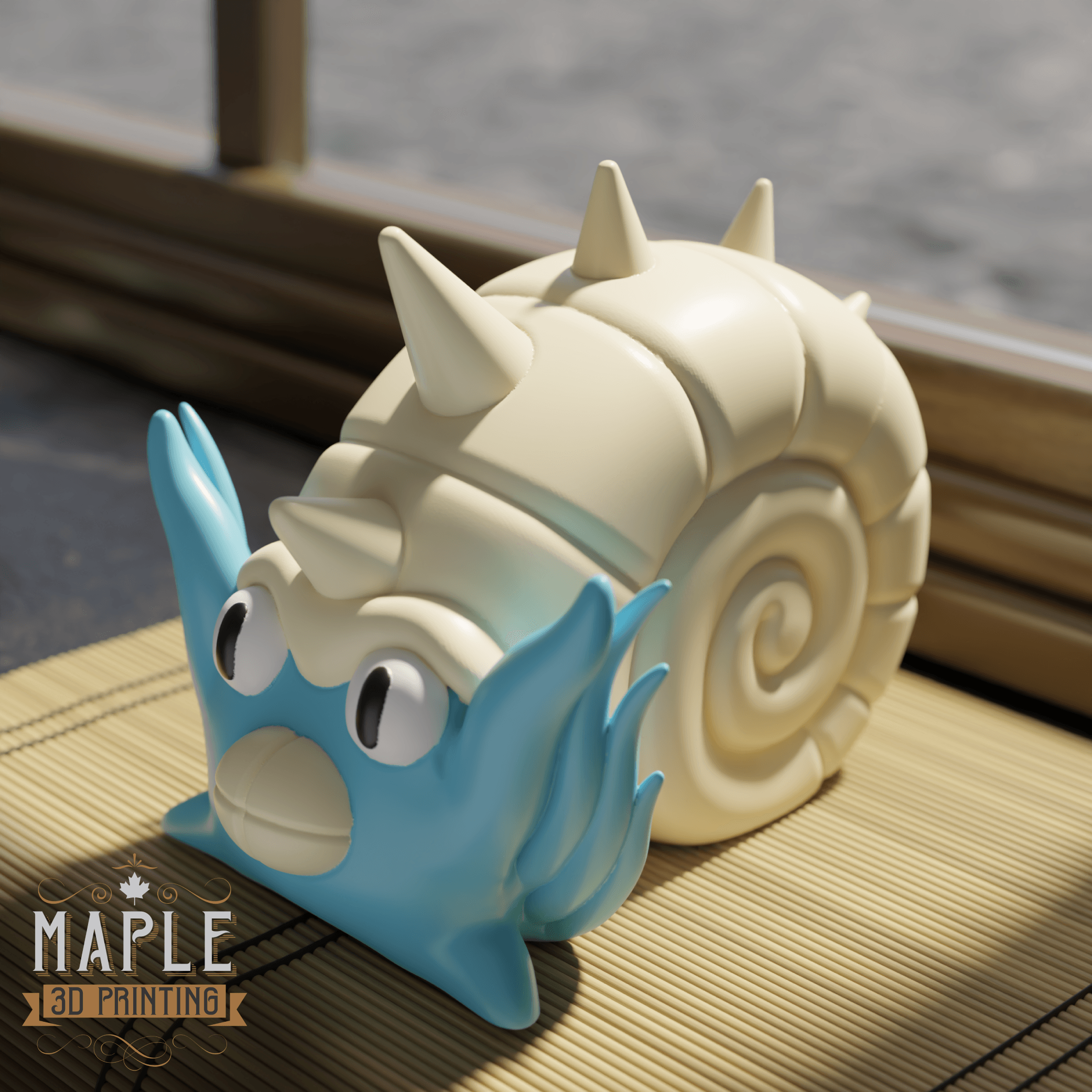139. Omastar - Basic & Ornamental - Pokemon 3d model