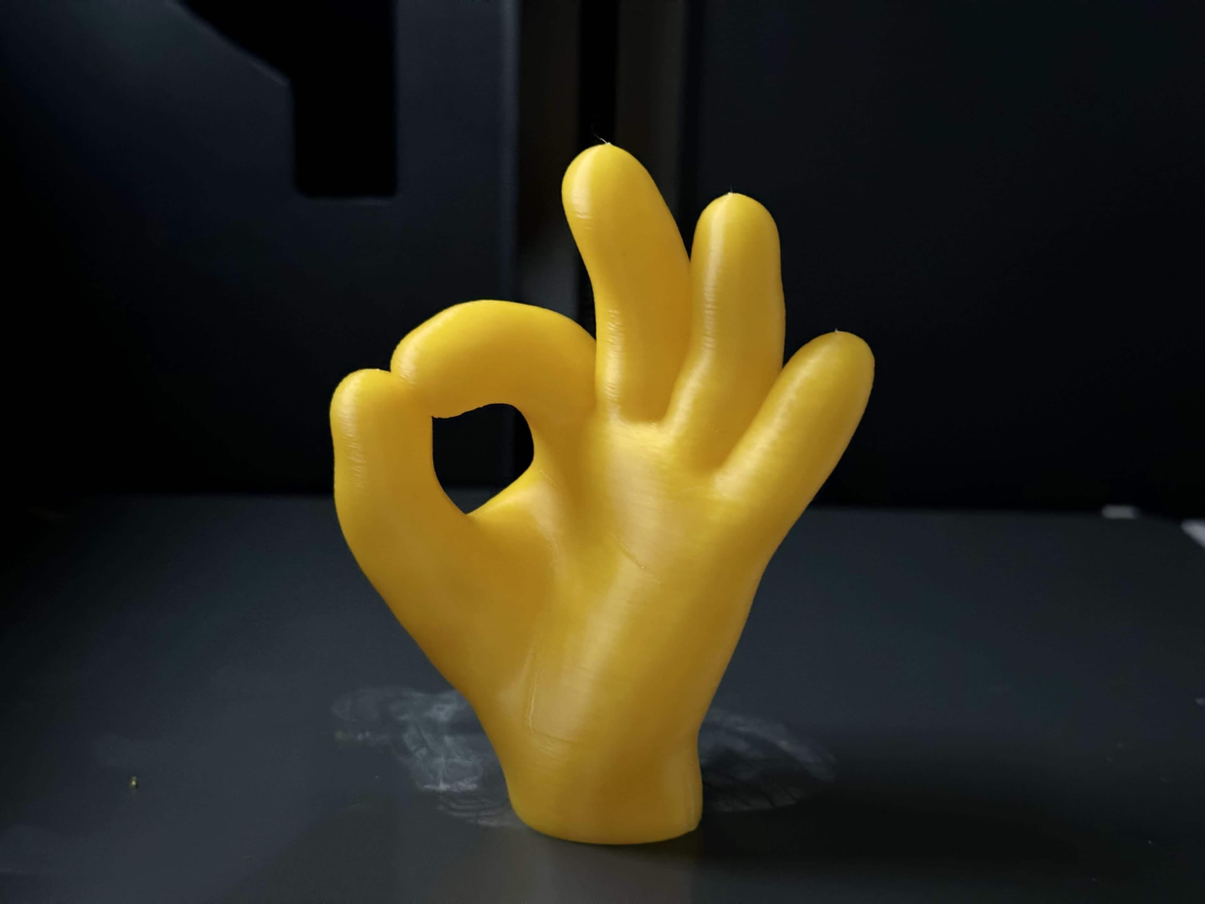 EMOJI HAND π OK HAND SIGN 3d model