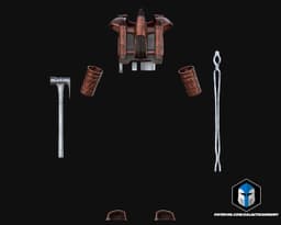 The Armorer Armor - 3D Print Files 3d model