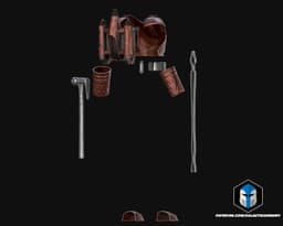 The Armorer Armor - 3D Print Files 3d model