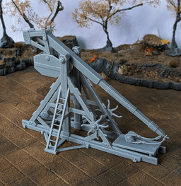 Trebuchet | Articulated Tabletop Siege Engine 3d model