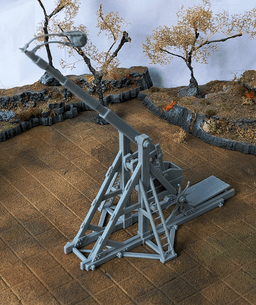 Trebuchet | Articulated Tabletop Siege Engine 3d model
