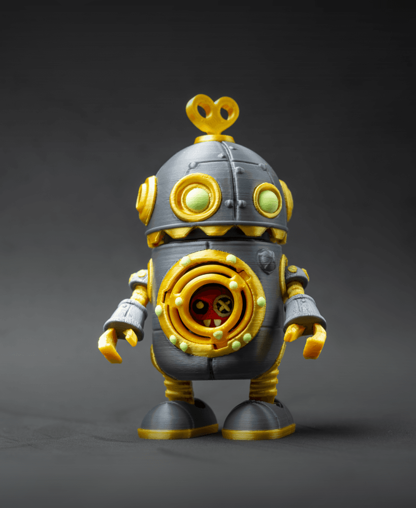 Articulated Twisty Critterbot 3d model