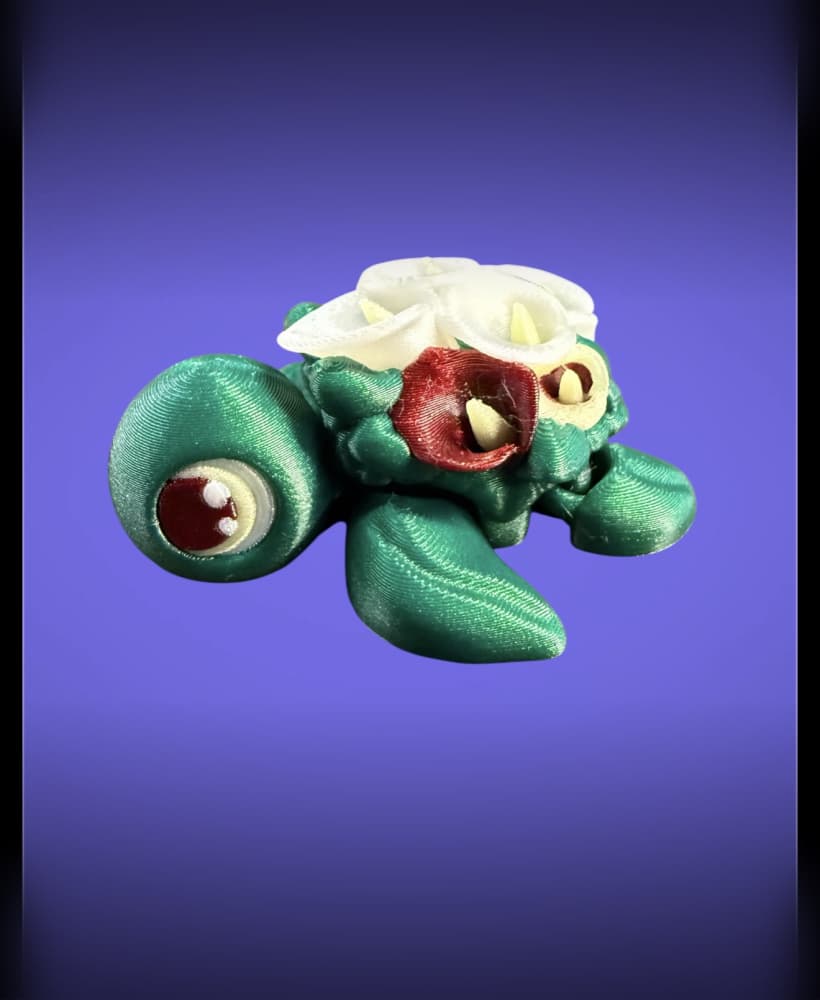 Calla Lily Turtle 3d model