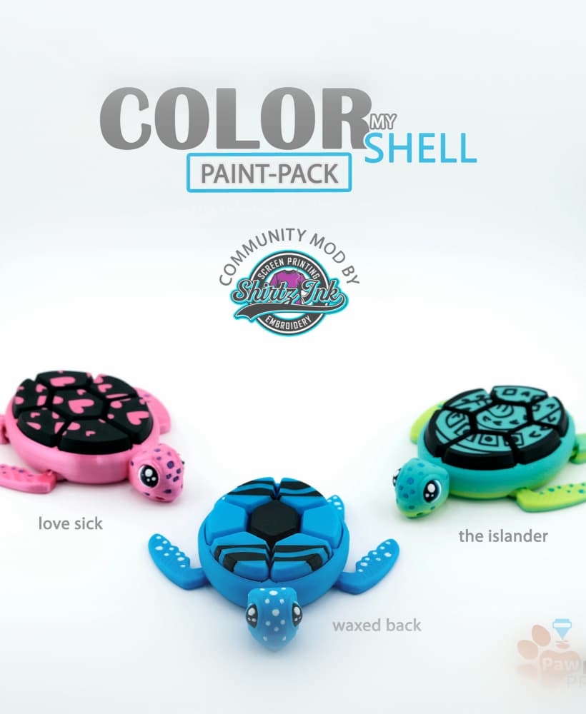 Color My Shell 3d model