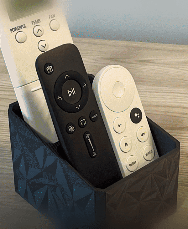 Remote Controller Organizer 3d model