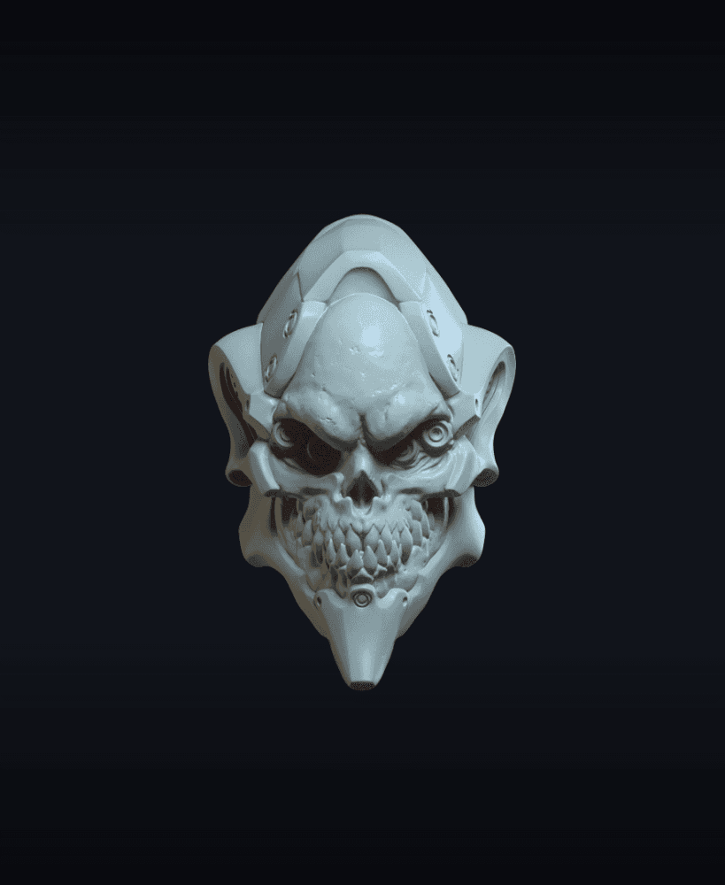 KV_23 v3 (actiong figure head) 3d model
