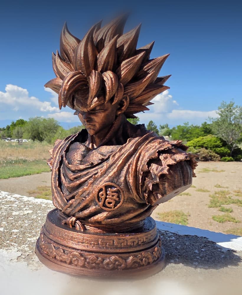 Goku Bust 3d model