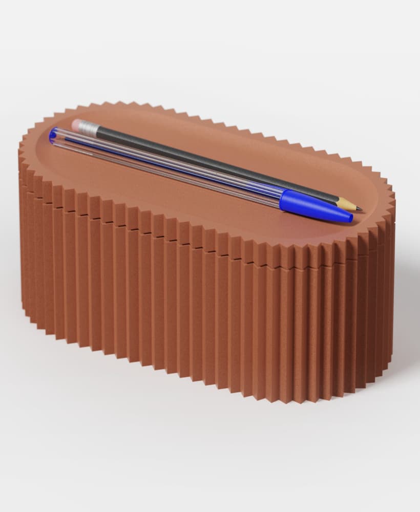 Long Tray & Box - ZIG Collection 3d model