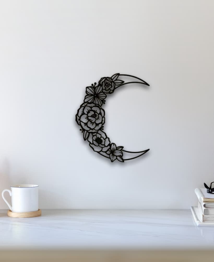 Moon Wall Art 3d model
