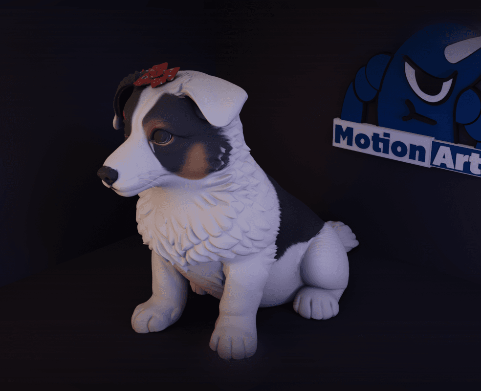 Border Collie.stl 3d model