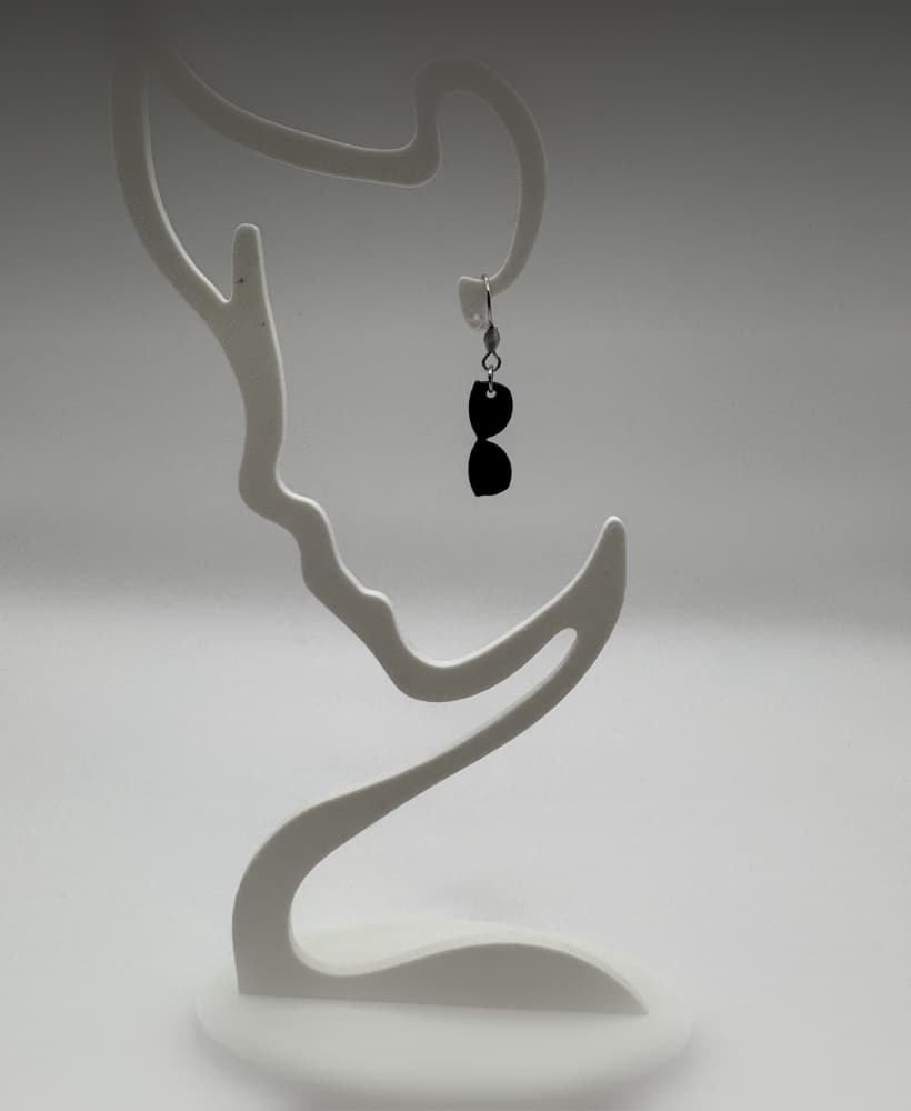 Sunglasses Earrings 3d model