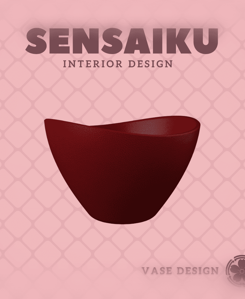 67. Cylinder Cut - V10 Custom Vase Design - Ikebana Home Decoration 3d model