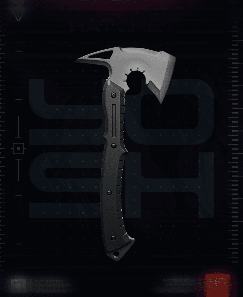 Resident Evil Hatchet 3D Printer STL 3d model